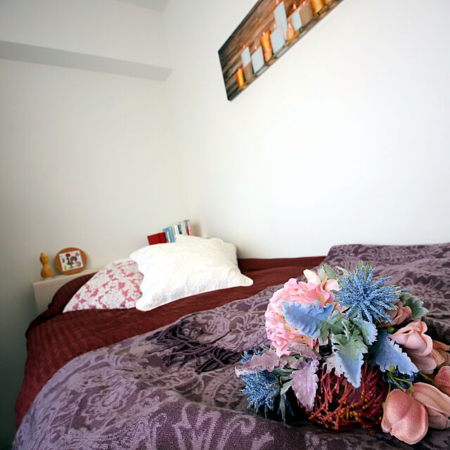 BloomRoomのニトリ-フリーカバー 小さめサイズ(ペイズリー 140×190) の家具・インテリア写真