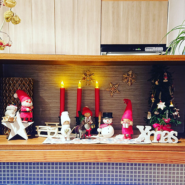 asmaのNORDIKA nisse-【商品入替の為30%割引】Nordika Design ノルディカ ニッセ 人形 そりを引いたサンタ レッド クリスマス飾り 北欧 ニッセ人形 ノルディカサンタ ノルディカデザインの家具・インテリア写真