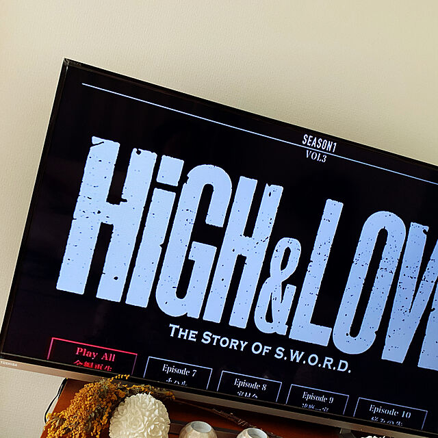 alohayukiのrhythm zone-HiGH & LOW SEASON 1 完全版 BOX(DVD4枚組)の家具・インテリア写真