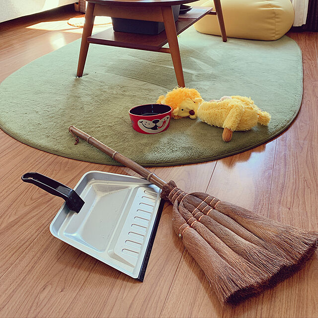 moco.nの-山本勝之助商店 はじめての棕櫚箒 ちりとり付き 5玉手箒 チリトリ 棕櫚 カネイチ ほうき ちりとり セット WSHURO-HAJIMETEの家具・インテリア写真
