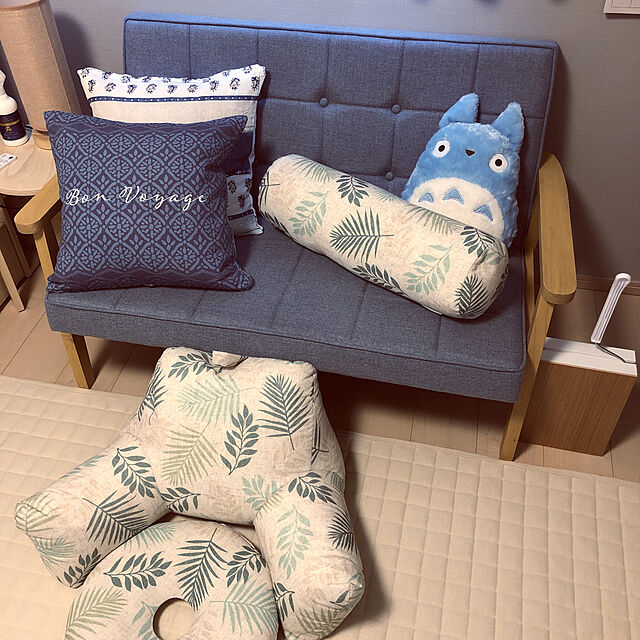 satonoriのニトリ-円座クッション(リーフO) の家具・インテリア写真
