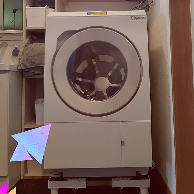 Reiの-【無料長期保証】【推奨品】パナソニック NA-LX129BR-W ななめドラム洗濯乾燥機 (洗濯12.0kg・乾燥6.0kg・右開き) マットホワイト NALX129BRWの家具・インテリア写真