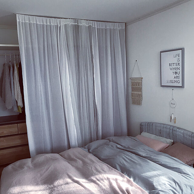 lilyのイケア-イケア　LILL ネットカーテン　1組/ホワイトの家具・インテリア写真