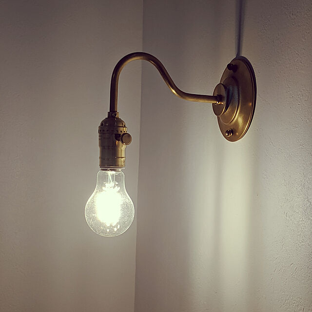 MUKU69の-Bracket Lamp/Short Arm/solid gold/OBL004/Point No.39の家具・インテリア写真