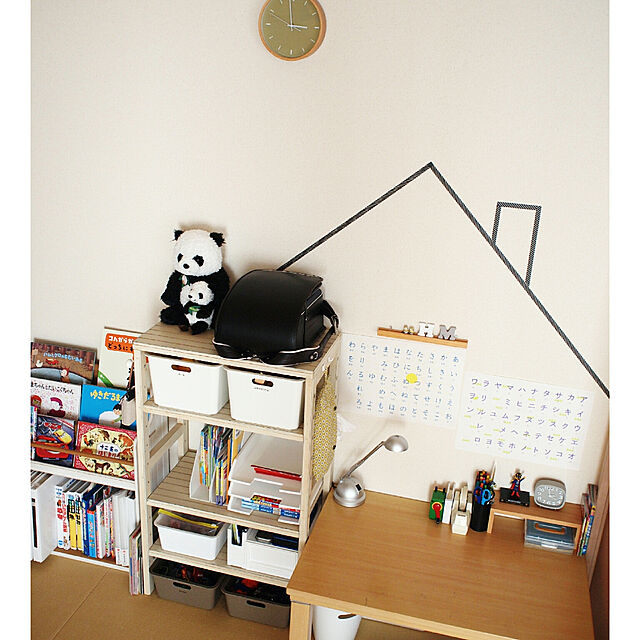yunohaのニトリ-Ａ４ファイルトレー(オールホワイト) の家具・インテリア写真