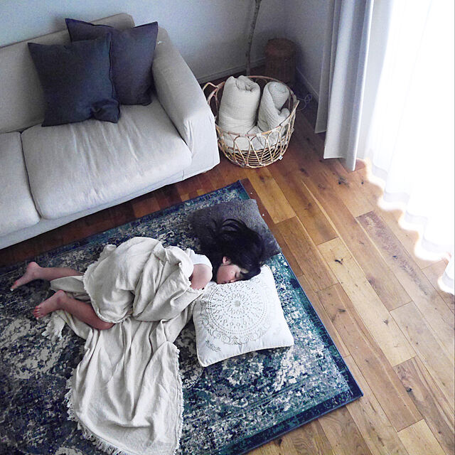 yukikoの-ゴミ箱 ペダルペール 天然素材 ラタン 編組 かわいい おしゃれ プレゼント ギフトの家具・インテリア写真