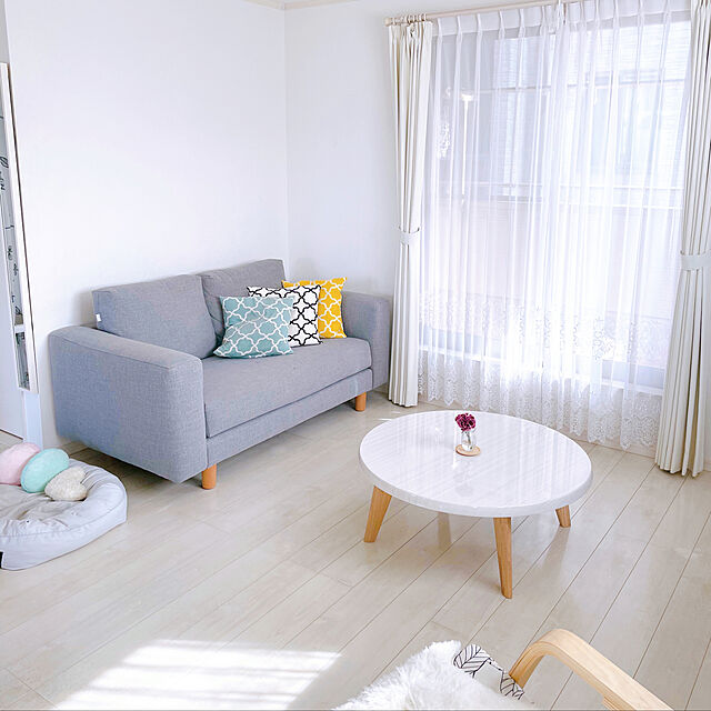 cocoaのニトリ-ペットベッド Ｌ(Nホテル シカク GY L) の家具・インテリア写真