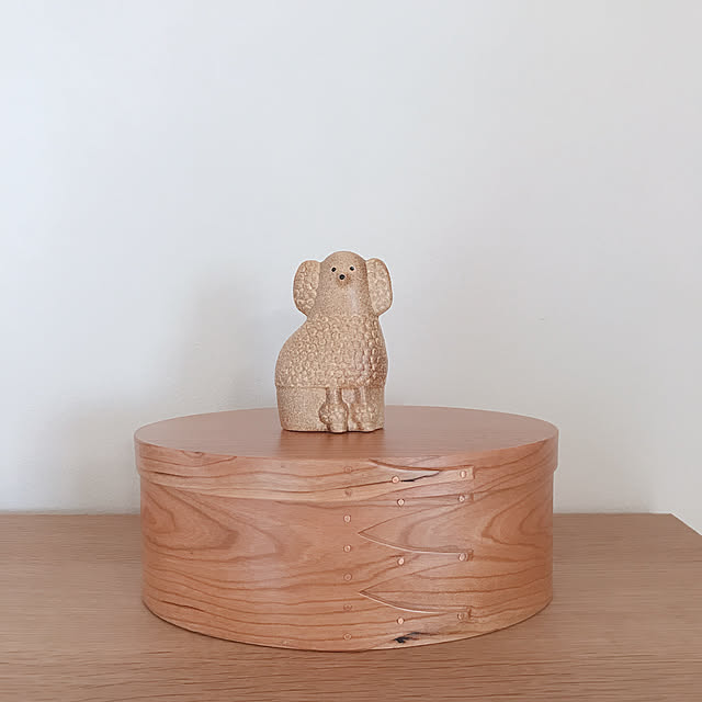 品質満点 新品リサラーソン プードル ミニ ブラウン ecousarecycling.com