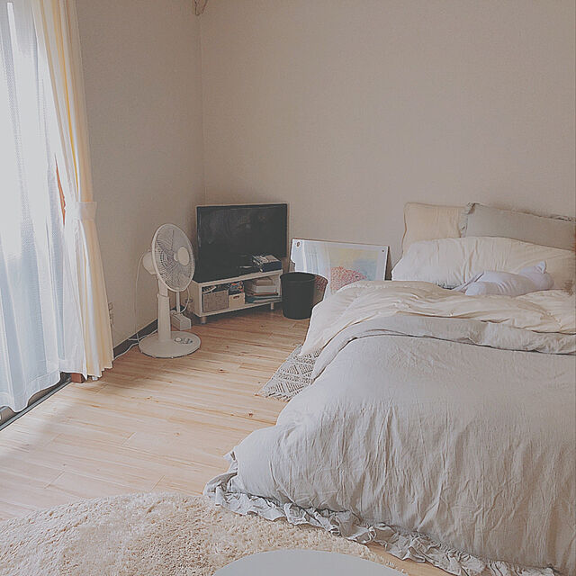 Maruのニトリ-掛け布団カバー ダブル(レジェ D) の家具・インテリア写真