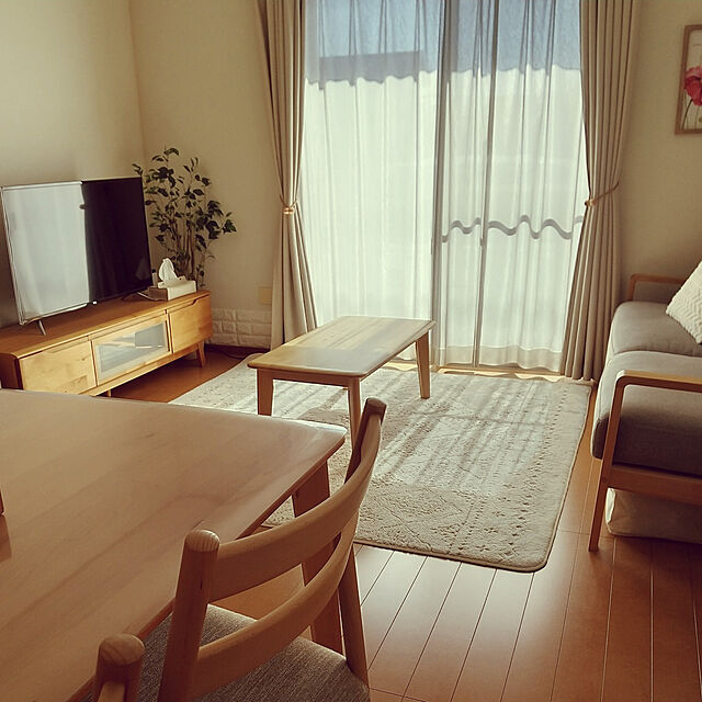 chokoのニトリ-センターテーブル(Nコレクション100 T-01 NA) の家具・インテリア写真