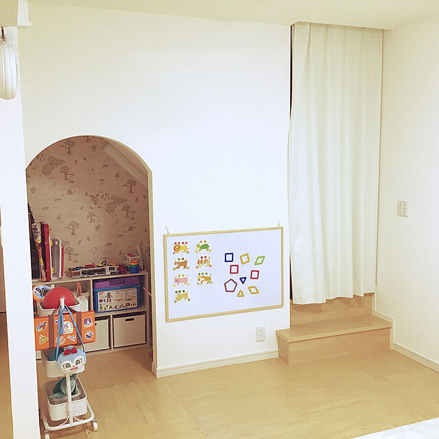 namikoのアイリスオーヤマ-アイリスオーヤマ カラーボックス 2・3段 幅60×奥行29×高さ88cm ホワイト CX-23Cの家具・インテリア写真