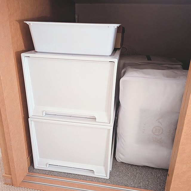 megurinの東和産業-収納ボックス 布 ふた付き ファスナーの家具・インテリア写真