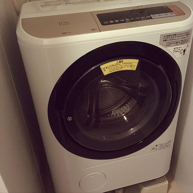 mingeinosusumeの-【送料無料】日立 【右開き】12．0kgドラム式洗濯乾燥機 オリジナル ビッグドラム ホワイト BD-NX120BE5R W [BDNX120BE5RW]【RNH】の家具・インテリア写真