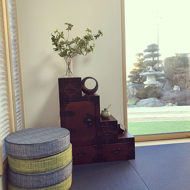kazu15の-クレイ AKEBONO BLACK 155-059-891 花器 花瓶 陶器花器の家具・インテリア写真
