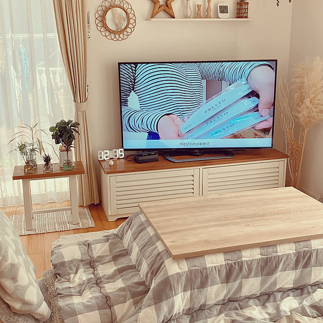 satomiのニトリ-フラットヒーターこたつ(フロットG105VBR) の家具・インテリア写真
