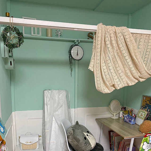 gyaos2のニッペホームプロダクツ-カインズ ホワイティーカラーズ 水性塗料 室内用 ミントグリーン 1kgの家具・インテリア写真