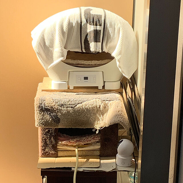 chikaのサンコー-サンコー 冷温ヒーター付き ペットハウス アニマルカプセルホテル BR-PPH21Wの家具・インテリア写真