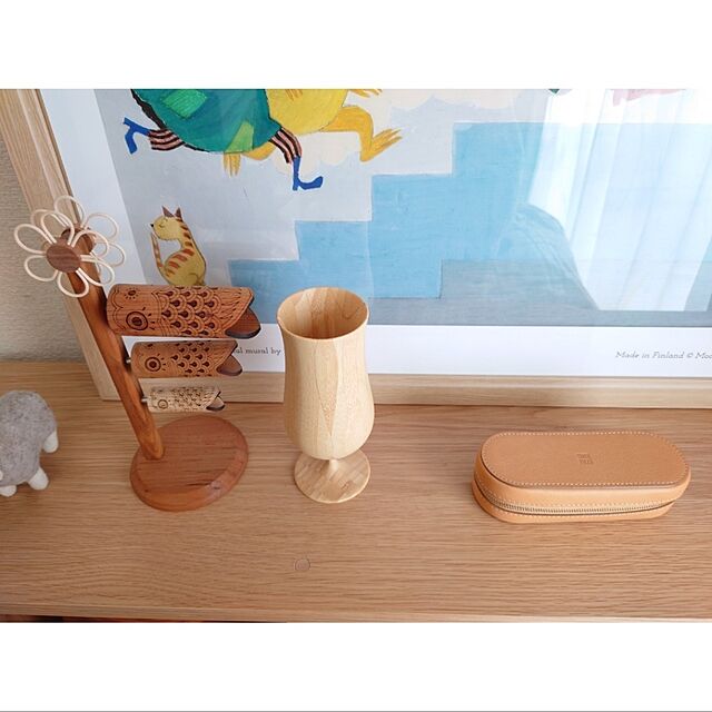 SARON_TSUBAKIの-木製ビールグラス リヴェレット ビアベッセル RIVERET ＜単品＞ホワイトの家具・インテリア写真