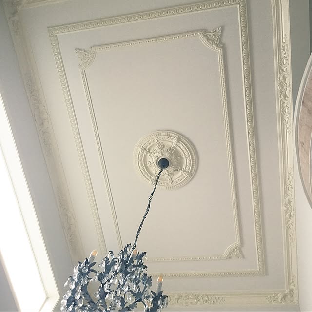 kinariの-【NMG201】　メダリオン シャンデリア装飾 天井シャンデリア照明装飾の家具・インテリア写真