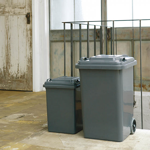 DULTONの-PLASTIC TRASH CAN 45L GRAYの家具・インテリア写真