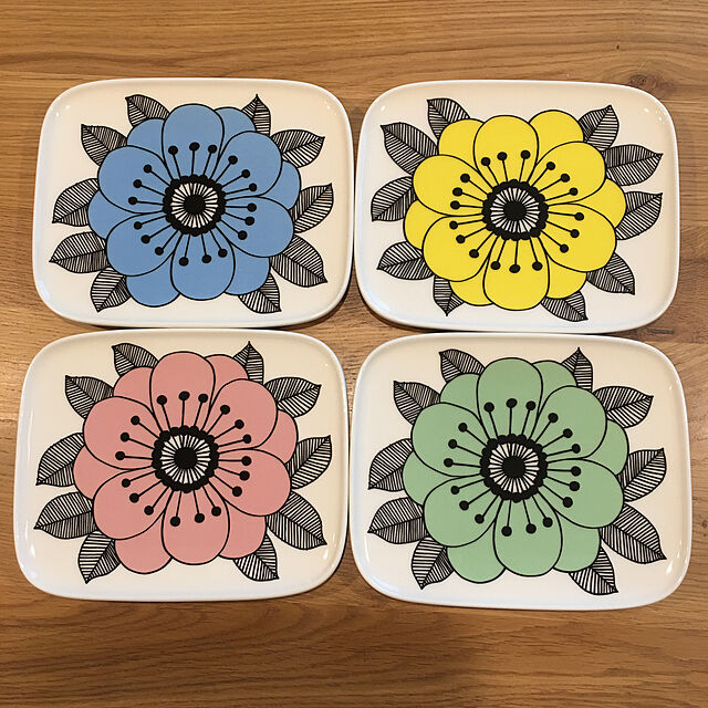 mapleの-marimekko KESTIT プレート 15×12cm/42【67104】ミントグリーン マリメッコ ケスティト_dp10の家具・インテリア写真