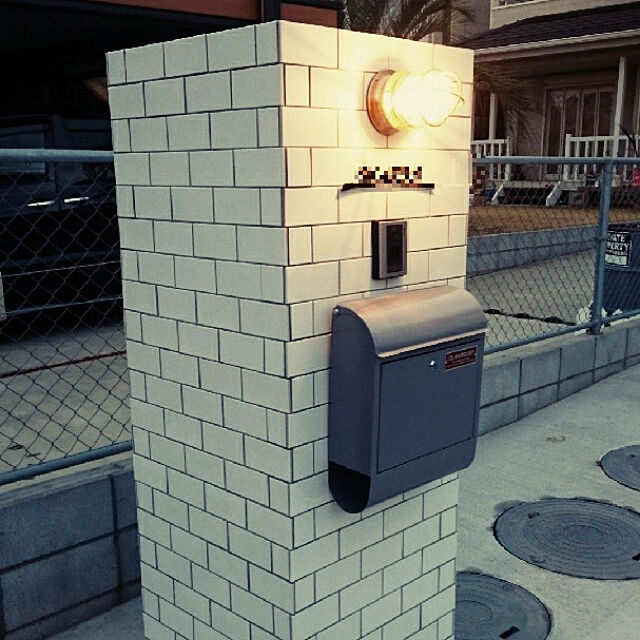 Mikeyの-Mercury　郵便ポスト　Mail Box　シルバーの家具・インテリア写真