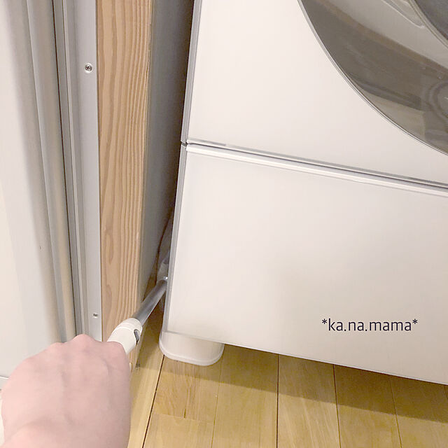 ka.na.mamaの-日晴金属 洗濯機と防水パンの間にすき間を作る!洗濯機かさ上げ台1セット（4個入り） LC-EKD65の家具・インテリア写真