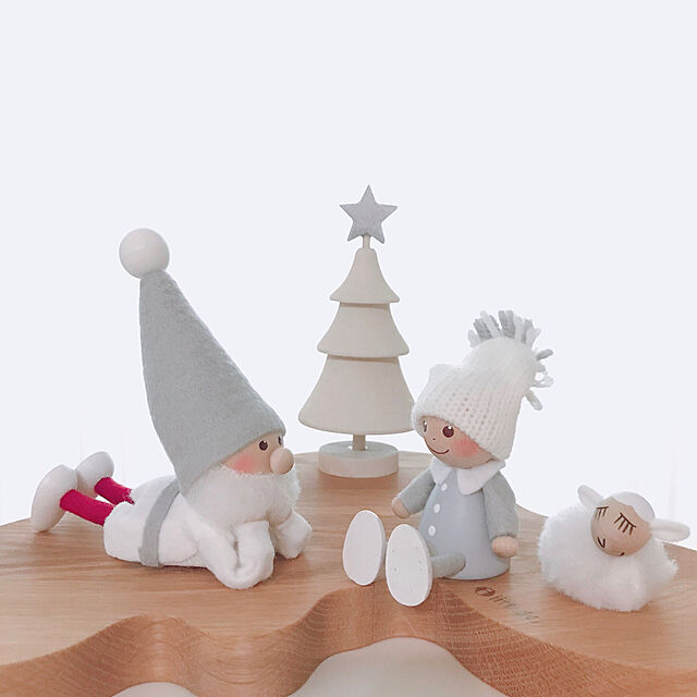 Merrydayの-【クリスマス雑貨】【Xmas】【エストニア製】ノルディカニッセ「ぺたんこ座りの男の子」の家具・インテリア写真