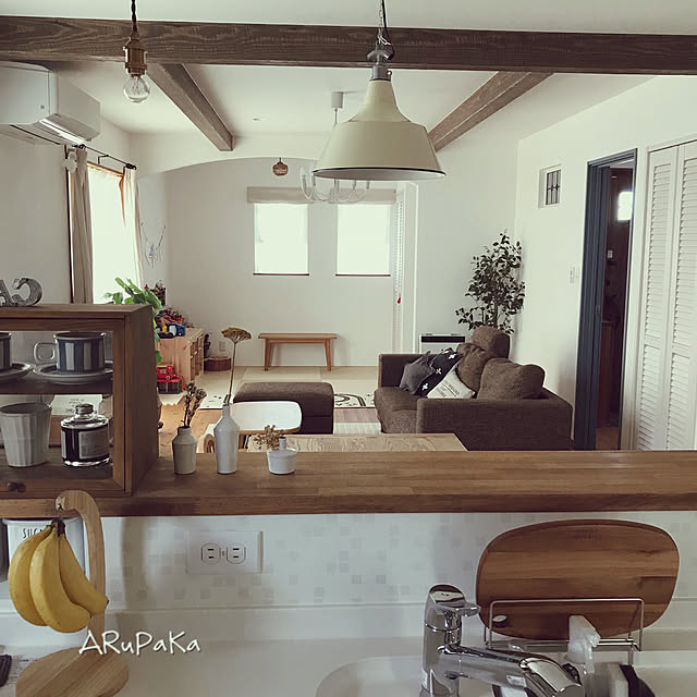 ARuPaKaのニトリ-キッズクッション(スターGY) の家具・インテリア写真