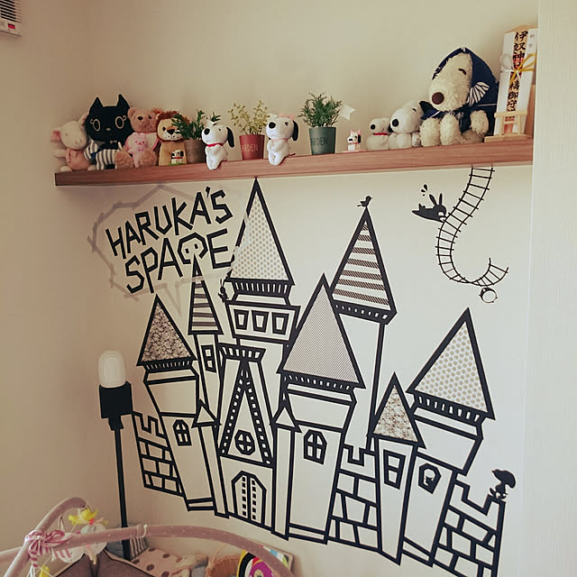 rekoのタカラトミーアーツ-ピーナッツ ちょっこりさん スヌーピー ぬいぐるみ 高さ約12cmの家具・インテリア写真