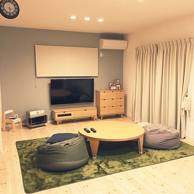 hgk5018のニトリ-リビングチェスト(ルフィ2 80NA) の家具・インテリア写真