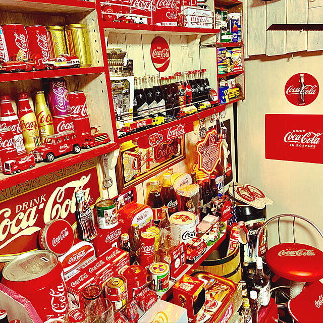 you-goの-コカコーラ ボトルオープナー Coca-Cola ノベルティ キッチン 栓抜き アメリカン雑貨の家具・インテリア写真