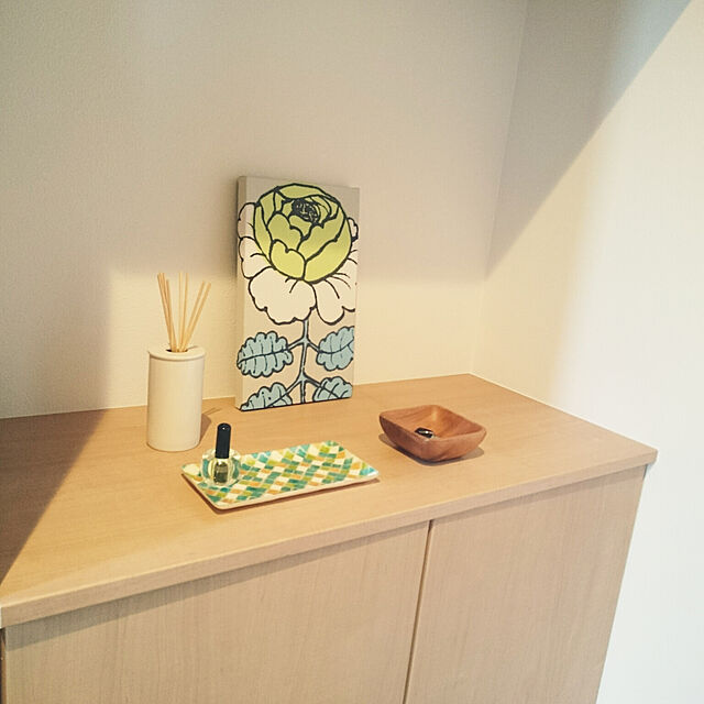 happyの-【全12色】 Marimekko (マリメッコ) ファブリックパネル ファブリックボード Maalaisruusu (マーライスルース) 北欧/ファブリック [ご注文サイズ：W18cm×H30cm]の家具・インテリア写真