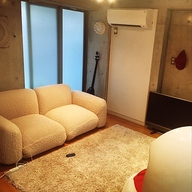 maruhakuchiの-ガーデンエッグチェア ピーターギュイジー WH REDの家具・インテリア写真