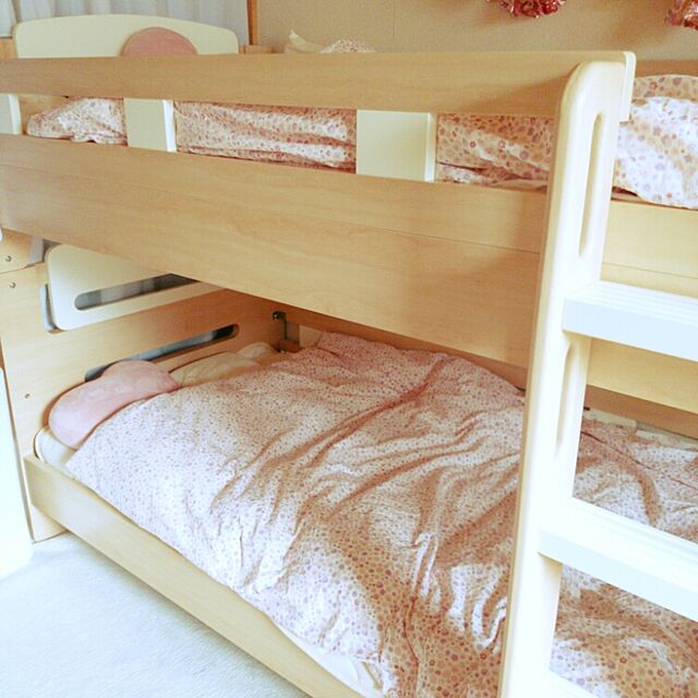 mikakoteのスマート・アイ-【耐荷重300kg】二段ベッド kuhmo(クーモ) 6色対応 男の子 女の子 2段ベッド 二段ベット 2段ベット 子供用ベッド 木製 おしゃれの家具・インテリア写真