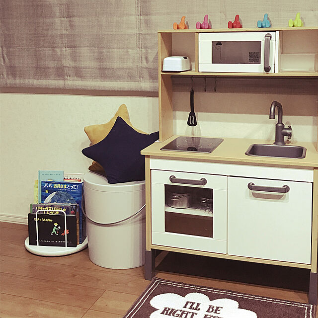 Yukoの無印良品-コンパクトマガジンラックの家具・インテリア写真