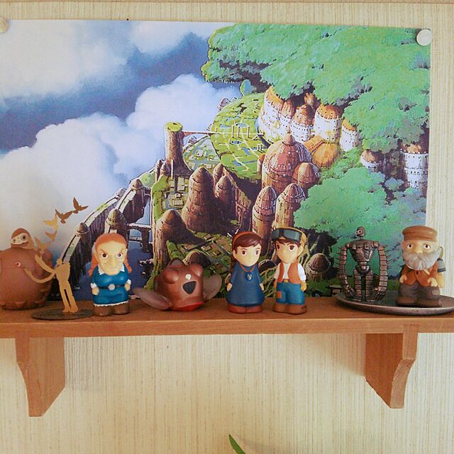 saoriのベネリック-スタジオジブリ 天空の城ラピュタ ゆびにんぎょう/指人形 12種セットの家具・インテリア写真