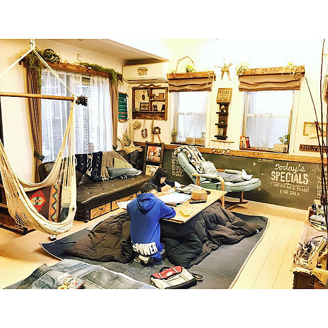 Rans_andy.の-エルパソ サドルブランケット ウール素材 ネイティブ柄 ニューマヤモダン クッションカバー 45cm×45cm (O柄)の家具・インテリア写真