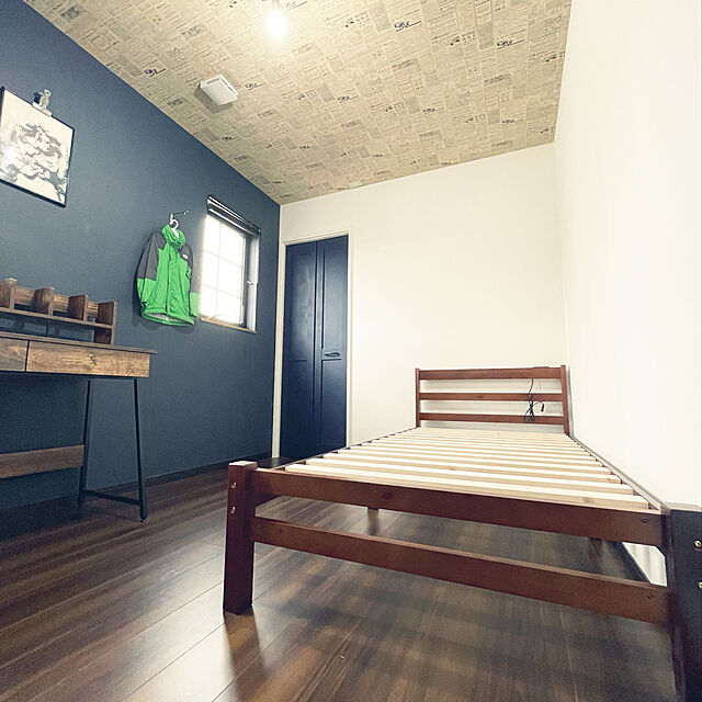 tatsuyan526のKUROSHIO-【完売・入荷予定なし】すのこシングルベッドの家具・インテリア写真