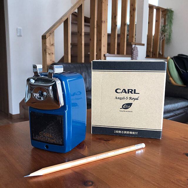 kanaのカール事務器-カール事務器 鉛筆削り エンゼル5 ロイヤル 日本製 ブルー A5RY-Bの家具・インテリア写真