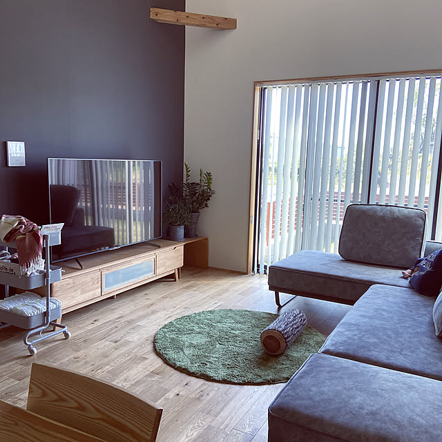 Mizukiのニトリ-ローボード(Nアルナス180 LBR) の家具・インテリア写真