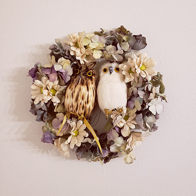 dropの-PUEBCOARTIFICIAL BIRDS - Owl Brown Small プエブコ フクロウ ブラウン 小の家具・インテリア写真