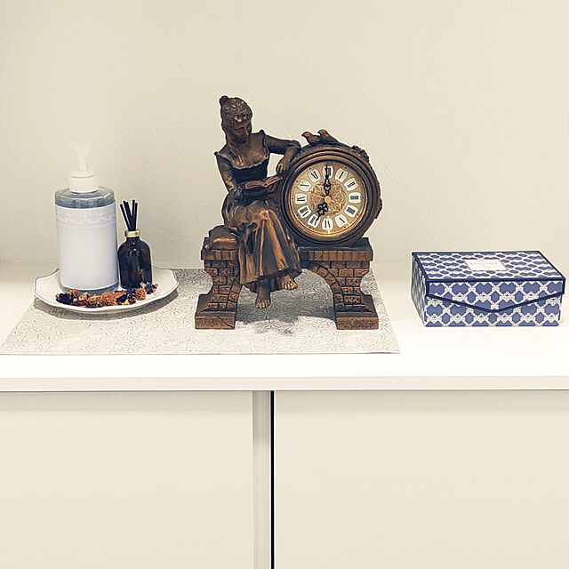 shimaのARTLOCO-手作り時計用ムーブメント 時計シャフト & 針セット (静かなスイープ式ミドルシャフト&唐草・金Q-3)の家具・インテリア写真