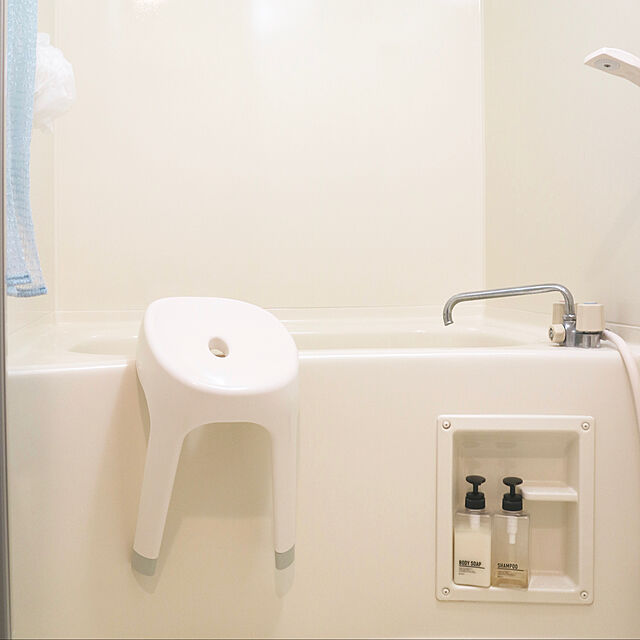 miyaのアスベル-エミール 風呂イスS35 ホワイト(1コ入)【エミール】の家具・インテリア写真