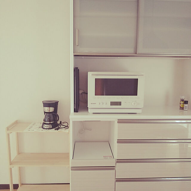samの-シャープ　SHARP オーブンレンジ PLAINLY ホワイト RE-WF261W [26L]の家具・インテリア写真