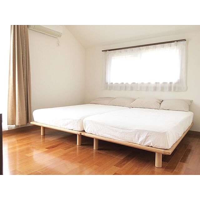Fumiの無印良品-高密度ポケットコイルマットレス・セミダブルの家具・インテリア写真
