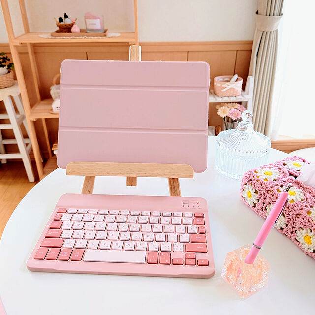 yukaの-お花たっぷり デイジーのティッシュボックスカバー＊ピンクの家具・インテリア写真