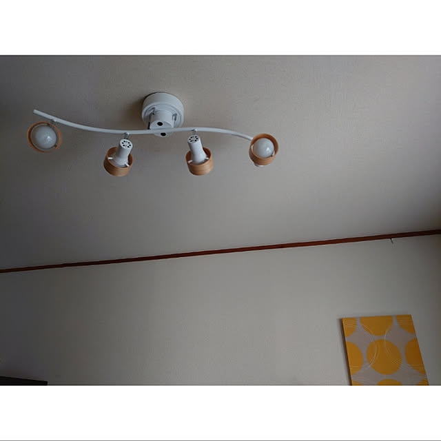 SARON_TSUBAKIの-リモコン式 4灯 シーリングライト ROYAL | おしゃれ ダイニング用 食卓用 ライト ダイニング 間接照明 照明 照明器具 スポットライト シーリング シーリングスポットライト アンティーク リモコン スポット オシャレ ダイニング用 食卓用の家具・インテリア写真