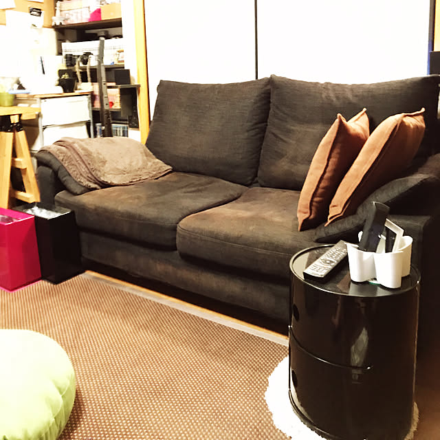 Tomoのニトリ-円形クッション(ホームNV) の家具・インテリア写真