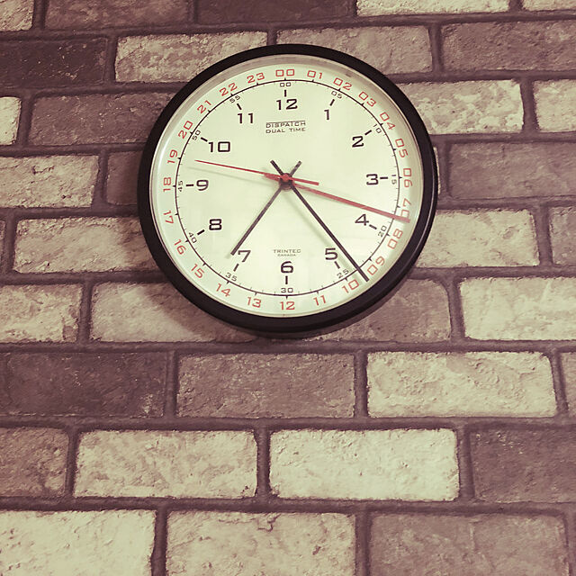 hanamizukiの-【Trintec ZULUTIME Dual Time Clock】 トリンテック 掛け時計 （白） 14" 24時間計 ZT14-2の家具・インテリア写真
